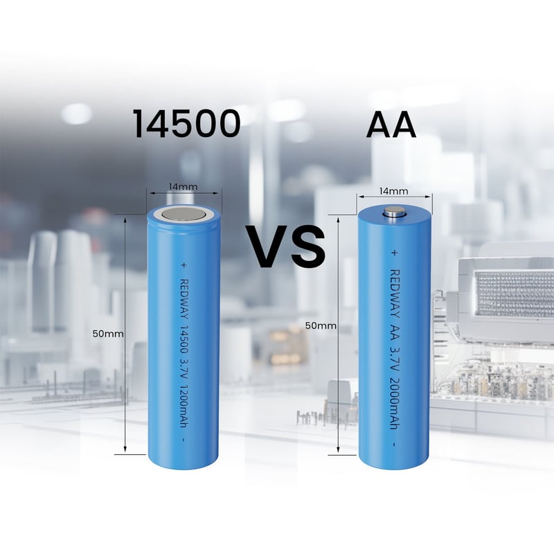 14500-vs-AA-Battery